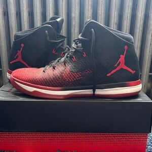 Jordan 31s red and black. Haven’t been worn in 6 years in great condition.